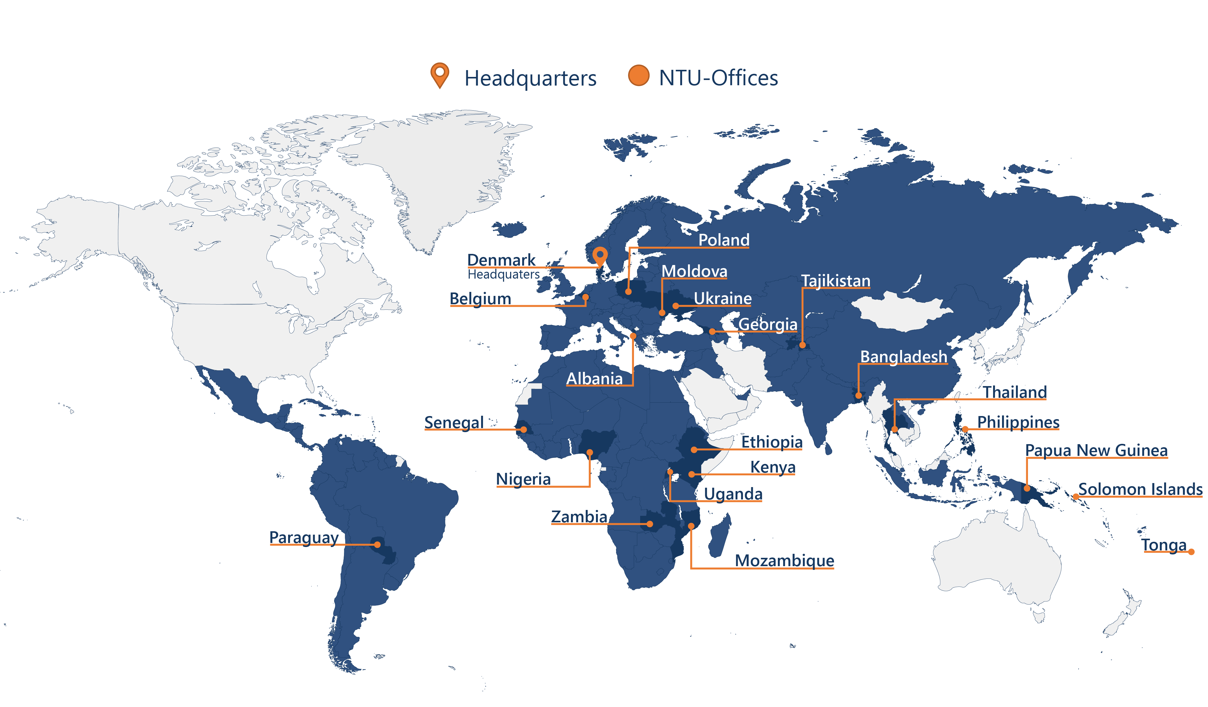 New NTU Presence Map 2025 With Solomon And Tonga