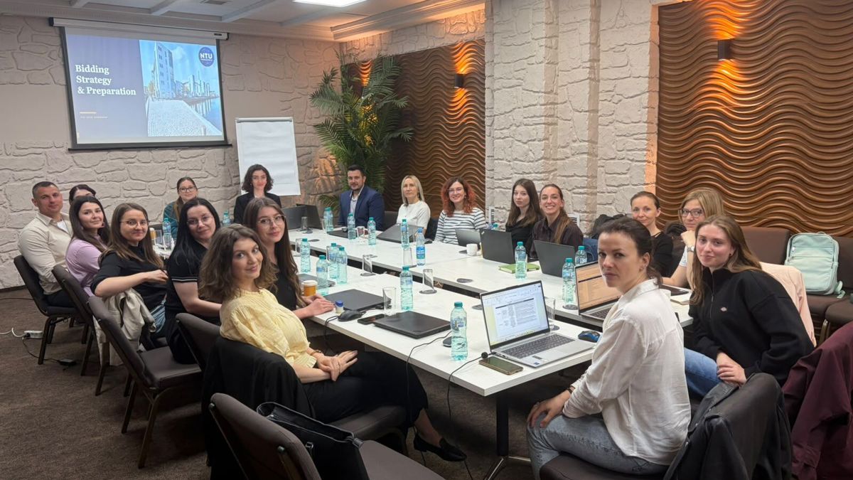 In the first week of June, the NTU Bidding Team got together in Chișinău.