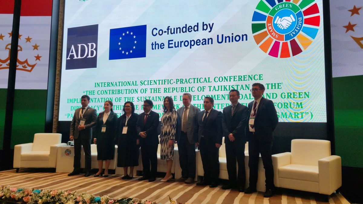 EU Delegation Joins Tajikistan's International Green Diplomacy Conference