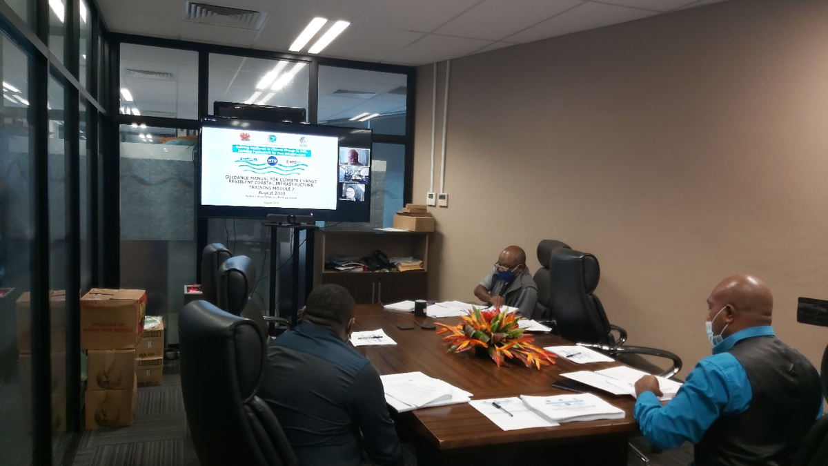 Building Resilience to Climate Change for maritime facilities in Papua New Guinea